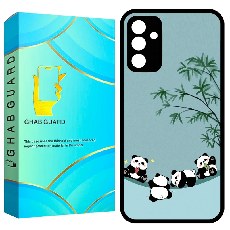 کاور قاب گارد طرح پاندا مدل GCHPA34 مناسب برای گوشی سامسونگ Galaxy A34 5G