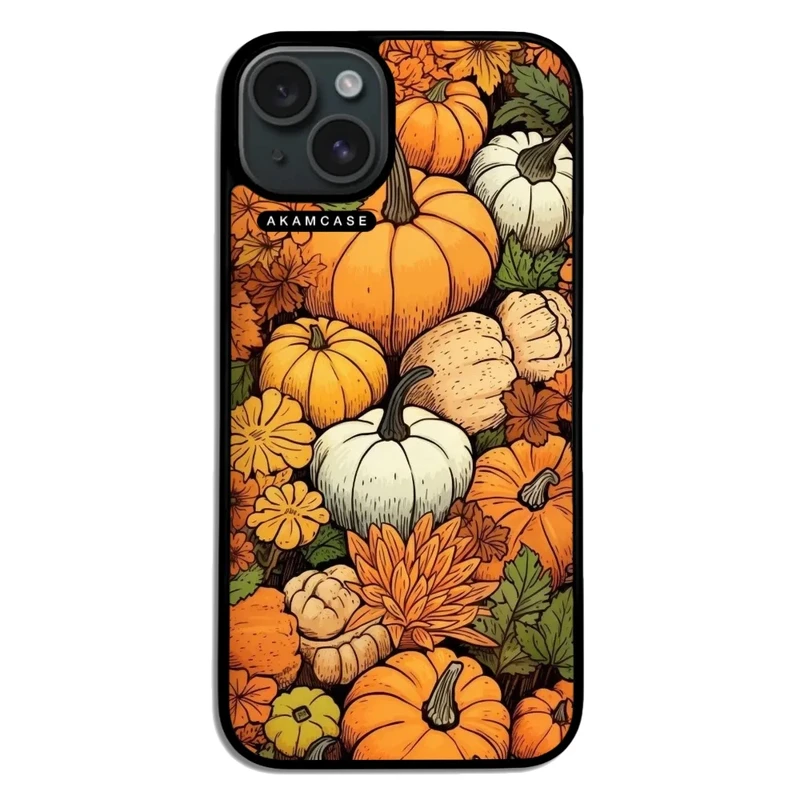 : کاور آکام مدل AMC-WA15PLUS-PUMPKIN-5 مناسب برای گوشی موبایل اپل iPhone 15 Plus 