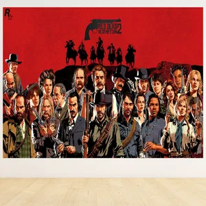 تابلو شاسی مدل کاراکتر های بازی   اا red dead redemption کد 1168