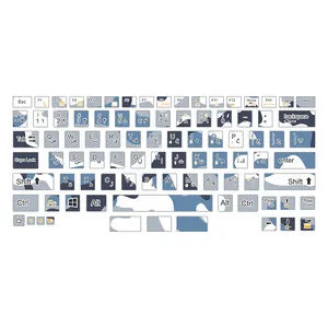 برچسب حروف فارسی کیبورد توییجین و موییجین مدل military 02 مناسب برای لپ تاپ دل Latitude e6440,e6430s