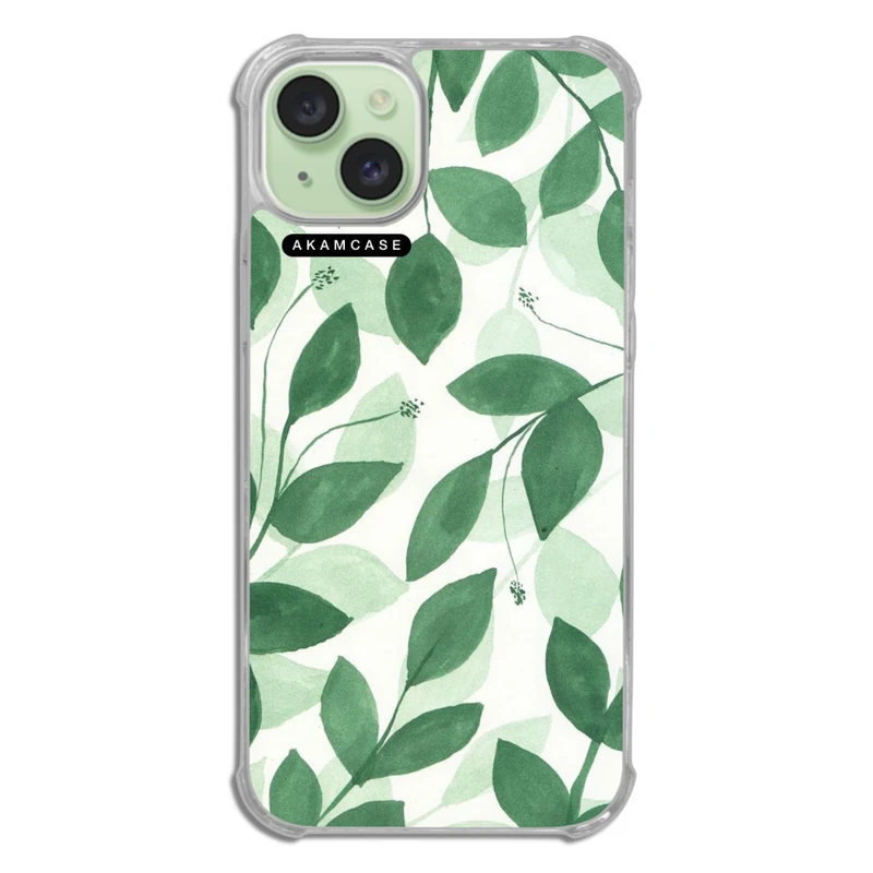 کاور آکام مدل AMCWTA15PLUS-LEAVES4 مناسب برای گوشی موبایل اپل iPhone 15 Plus