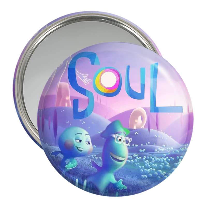 آینه جیبی خندالو مدل انیمیشن روح Soul  کد 3389