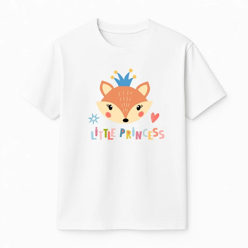 تی‌شرت آستین کوتاه پسرانه مدل روباه پرنسس 