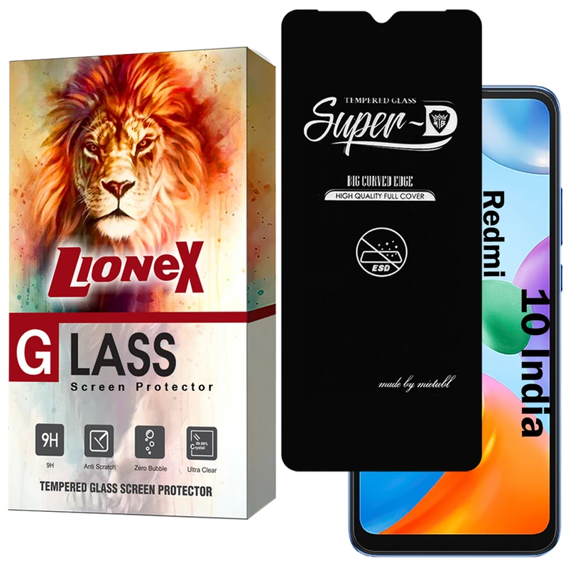 محافظ صفحه نمایش لایونکس مدل SUPERDNL مناسب برای گوشی موبایل شیائومی Redmi 10 India