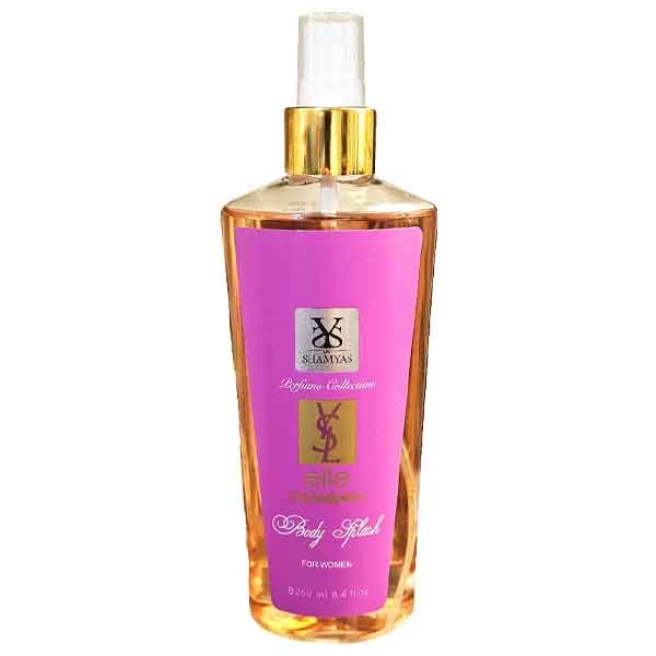 بادی اسپلش زنانه شمیاس مدل Yves Saint Laurent Elle حجم 250 میلی‌لیتر