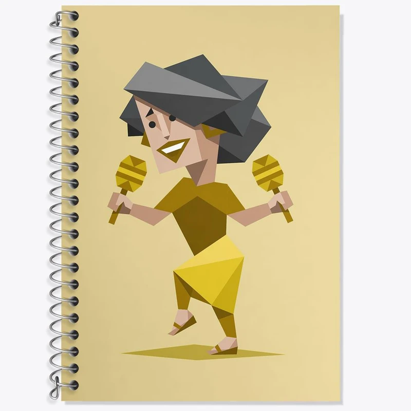 دفتر لغت 50 برگ خندالو مدل تایپ شخصیتی سرگرم کننده ESFP کد 7706