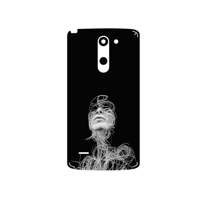 برچسب پوششی ماهوت مدل Strings Digital Art 2 مناسب برای گوشی موبایل ال جی G3 Stylus