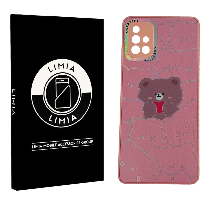 کاور لیمیا مدل فانتزی لنزدار طرح عروسکی PVD مناسب برای گوشی موبایل سامسونگ Galaxy A51