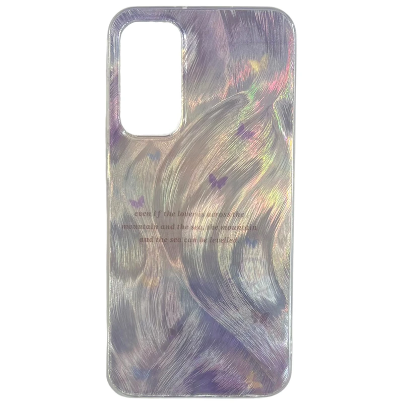 کاور طرح پروانه ای هولوگرامی مناسب برای گوشی موبایل شیائومی REDMI NOTE 14 (4G)