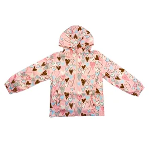 سویشرت دخترانه مدل باران قلب