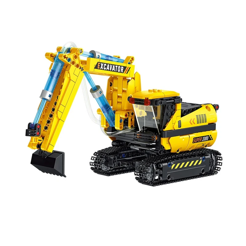 ساختنی مدل بیل مکانیکی طرح هیدرولیک