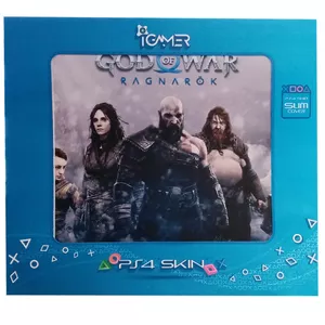 برچسب پلی استیشن 4 آیگیمر طرح گاد آف وار مدل GOD OF WAR SKIN407 SLIM