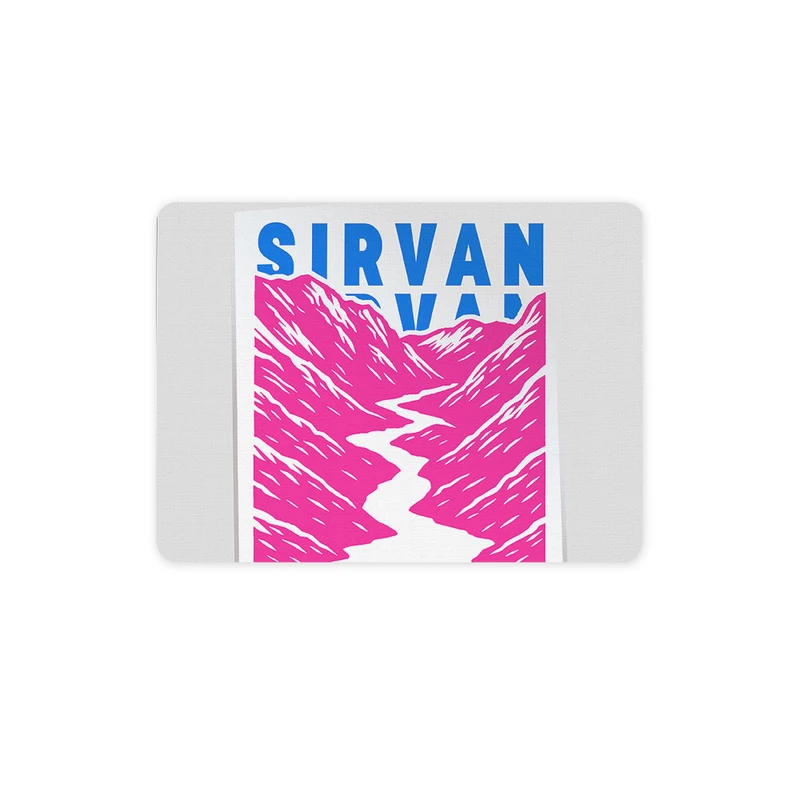 ماوس پد ترمه طراحان ایده مدل نماد رود سیروان کد map0086 سایز 19*28 سانتی متر