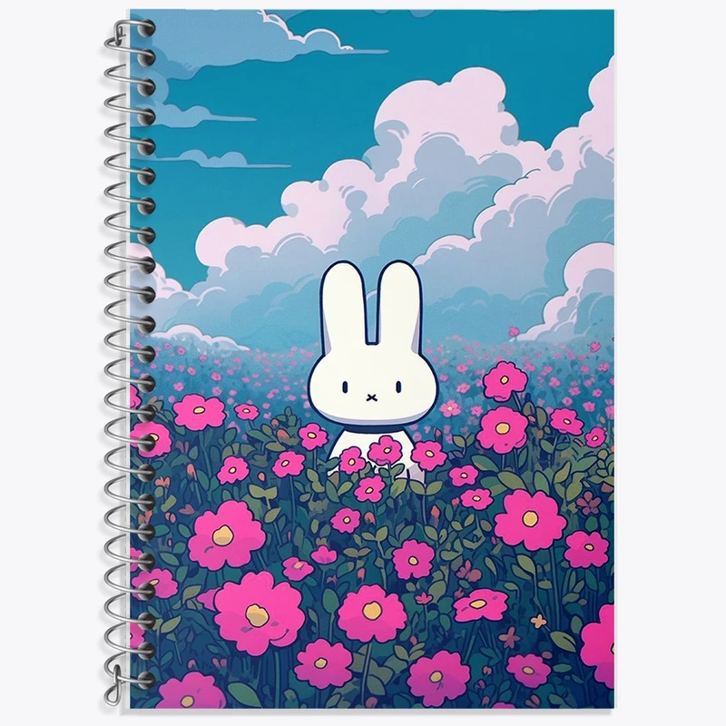 دفتر لغت 50 برگ خندالو طرح خرگوش کیوت کد F336