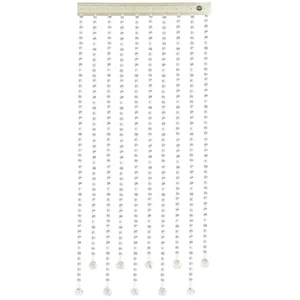 پرده آویز آریا کریستال مدل ساده سایز 50x120 سانتی متر