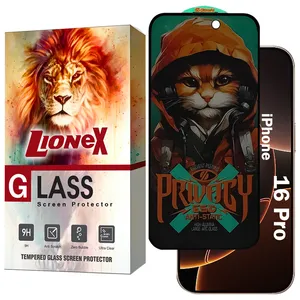 Lionex CATPRVL Privacy Screen Protector Suitable For Apple iPhone 16 Pro