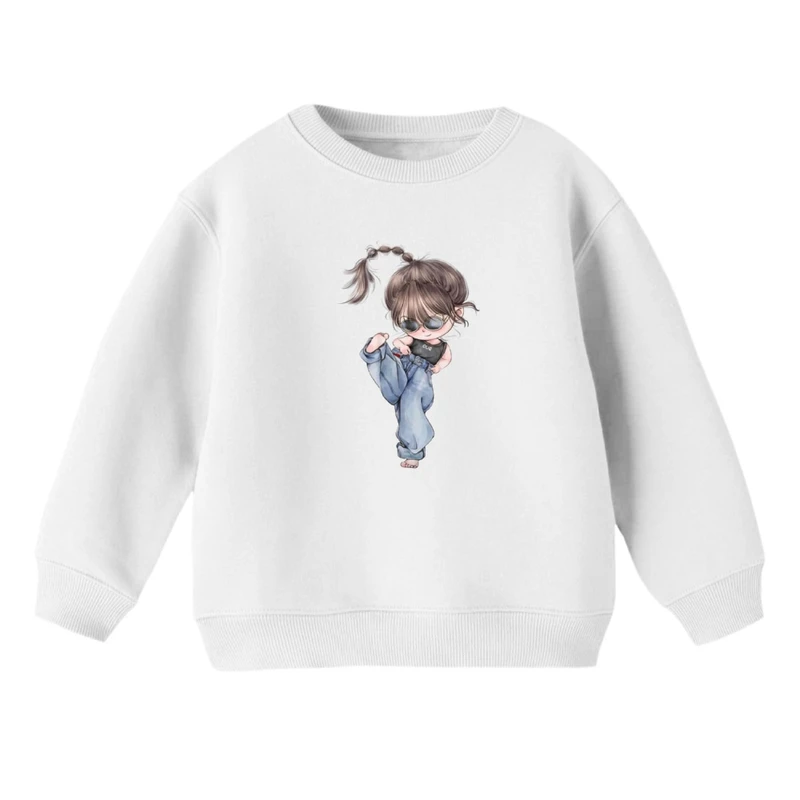 سویشرت بچگانه مدل دخترک کد 4 