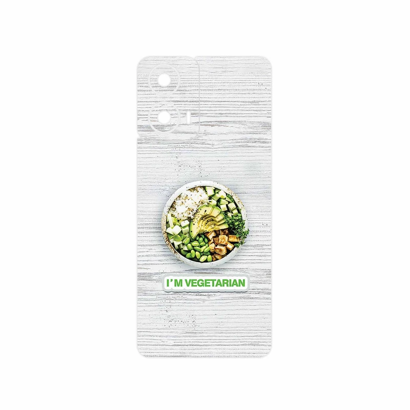 برچسب پوششی ماهوت مدل Im_vegetarian مناسب برای گوشی موبایل موتورولا Moto G24