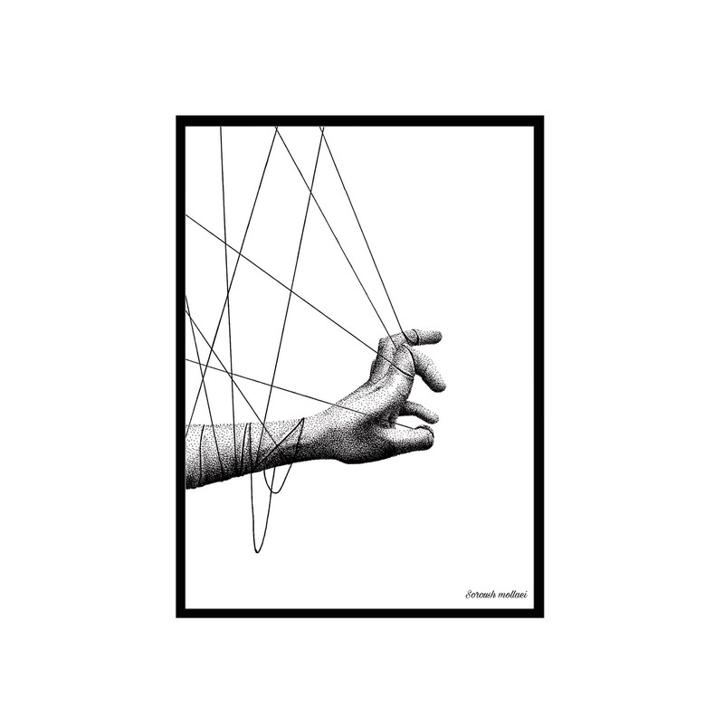 تابلو نقاشی راپید مدل 04