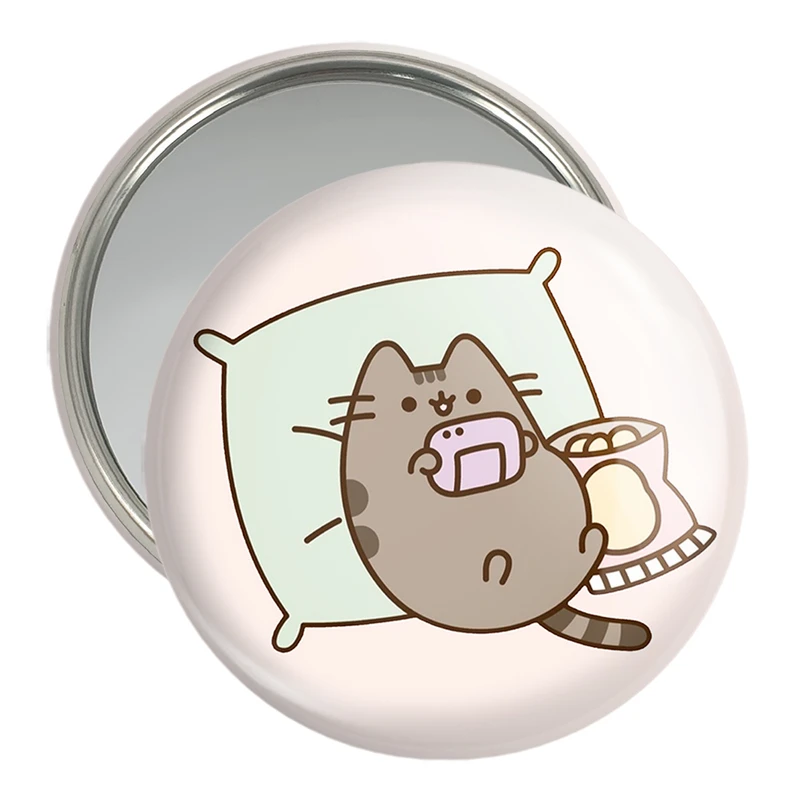 آینه جیبی خندالو مدل پوشین گربه بامزه کد 26598