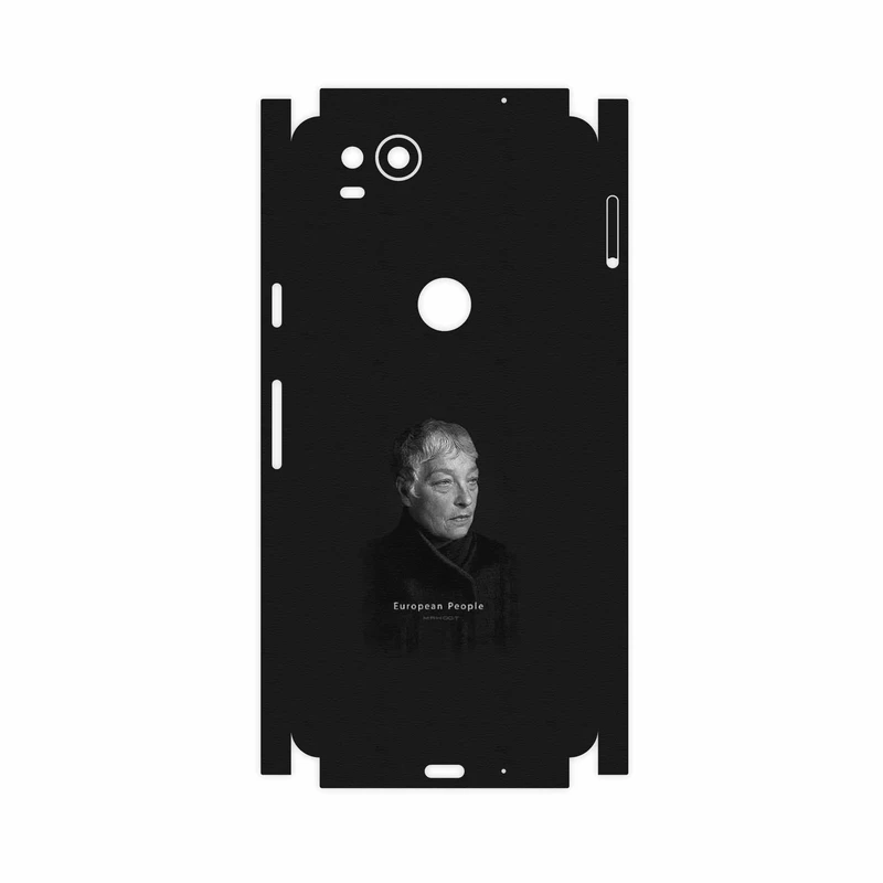 برچسب پوششی ماهوت مدل Portrait of a European Woman-FullSkin مناسب برای گوشی موبایل گوگل Pixel 2
