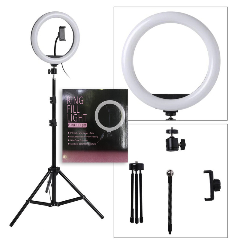 رینگ لایت کد 26cm مدل بلوتوثی