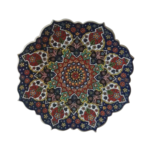 بشقاب میناکاری کد 11