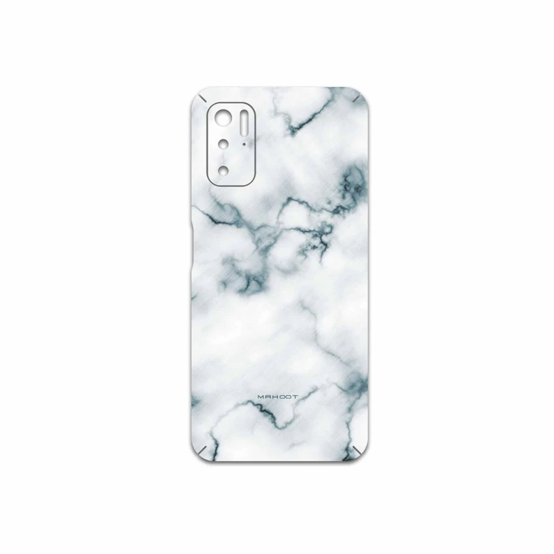 برچسب پوششی ماهوت مدل Blanco-Smoke-Marble مناسب برای گوشی موبایل شیائومی Poco M3 Pro 5G