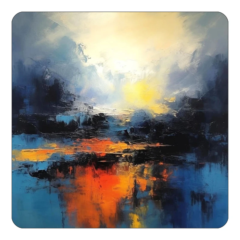 مگنت کاکتی طرح نقاشی رنگ روغن مدل mp72430