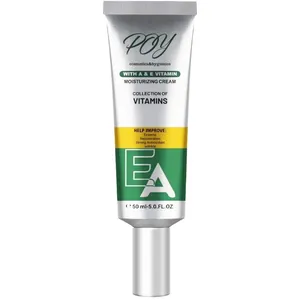 کرم مرطوب کننده پوست پی او وای مدل ویتامین E و A مناسب برای انواع پوست حجم 50 میلی لیتر
