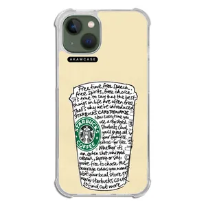 AKAM AMCWTA13-STARBUCKS14 Cover For Apple iPhone 13