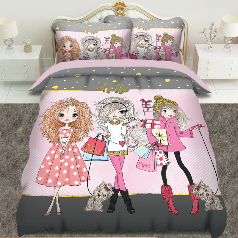 سرویس خواب مدل D54 تک نفره 4 تکه