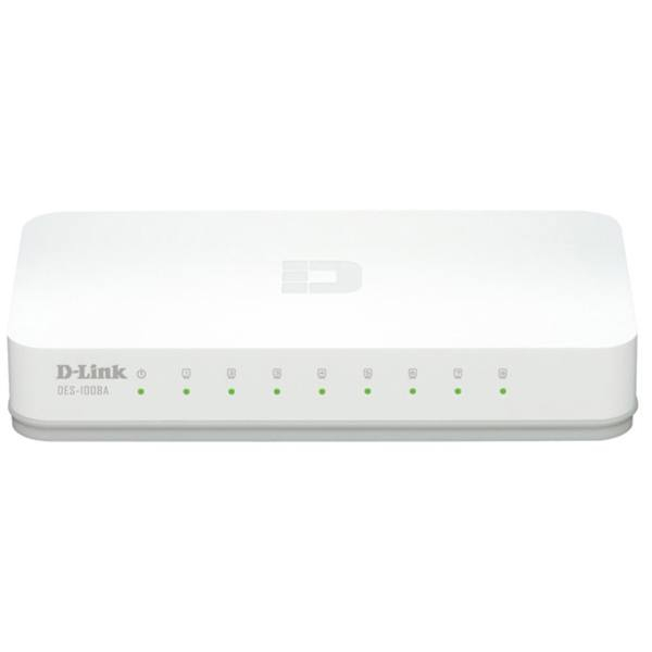 سوييچ 8 پورت دى لينك مدل 1008A-DES