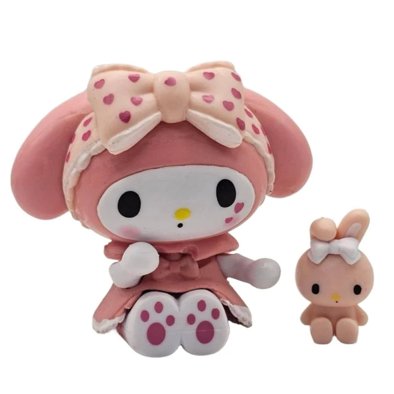 فیگور ناب سل مدل ملودی کیوت کد Cute Melody naab001 ارتفاع 7 سانتی متر مجموعه 2 عددی