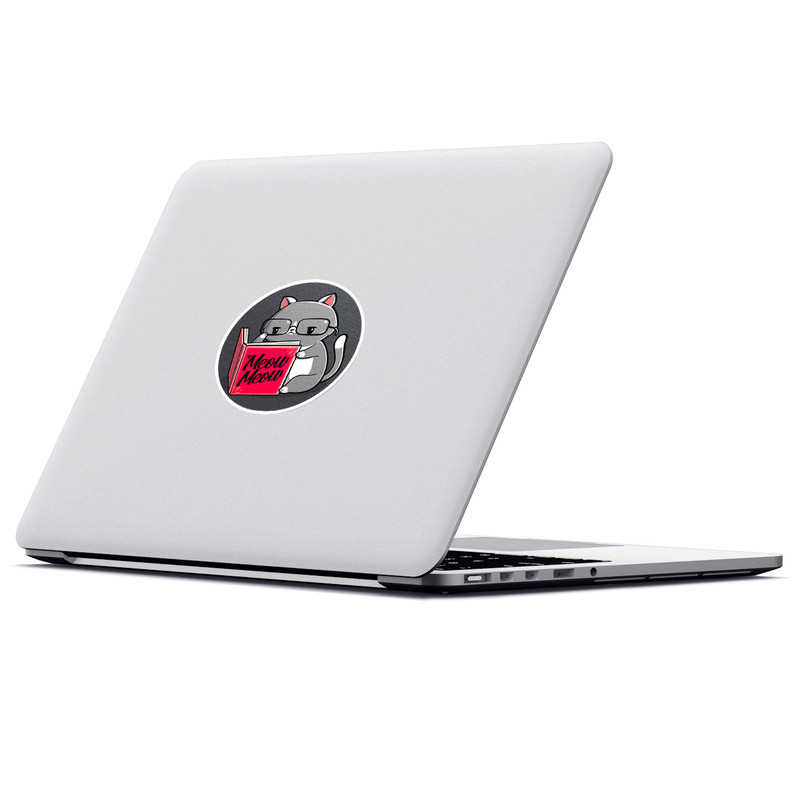 استیکر لپ تاپ ماسا دیزاین طرح گربه مدل STK954