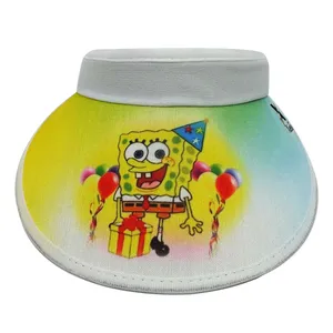 کلاه آفتابگیر بچگانه مدل باب اسفنجی کد 05