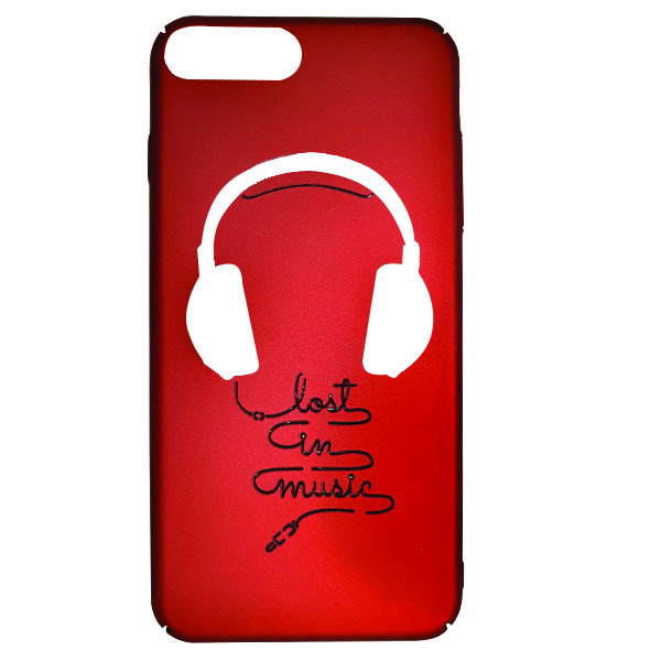 کاور طرح هدفون مدل emoji 23-01 مناسب برای گوشی موبایل اپل IPHONE 7 plus/8 plus