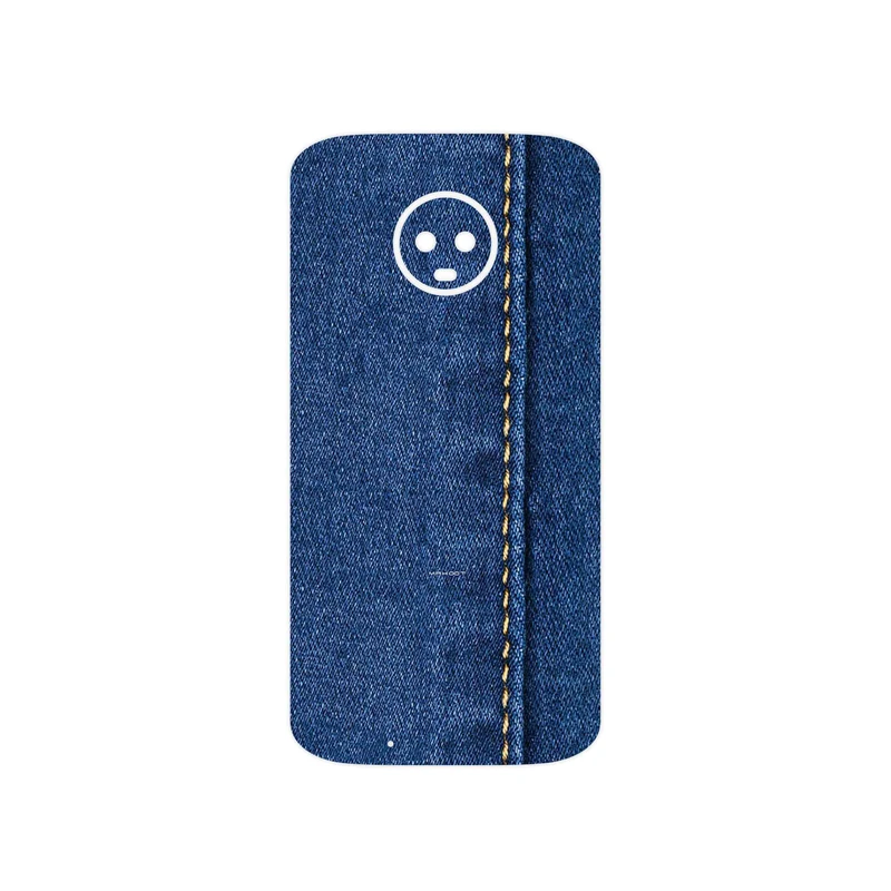 برچسب پوششی ماهوت مدل Fabric Texture 8 مناسب برای گوشی موبایل موتورولا Moto G6