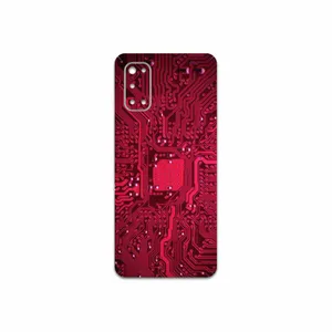 MAHOOT Red-Printed-Circuit-Board Cover Sticker for Realme 7 Pro