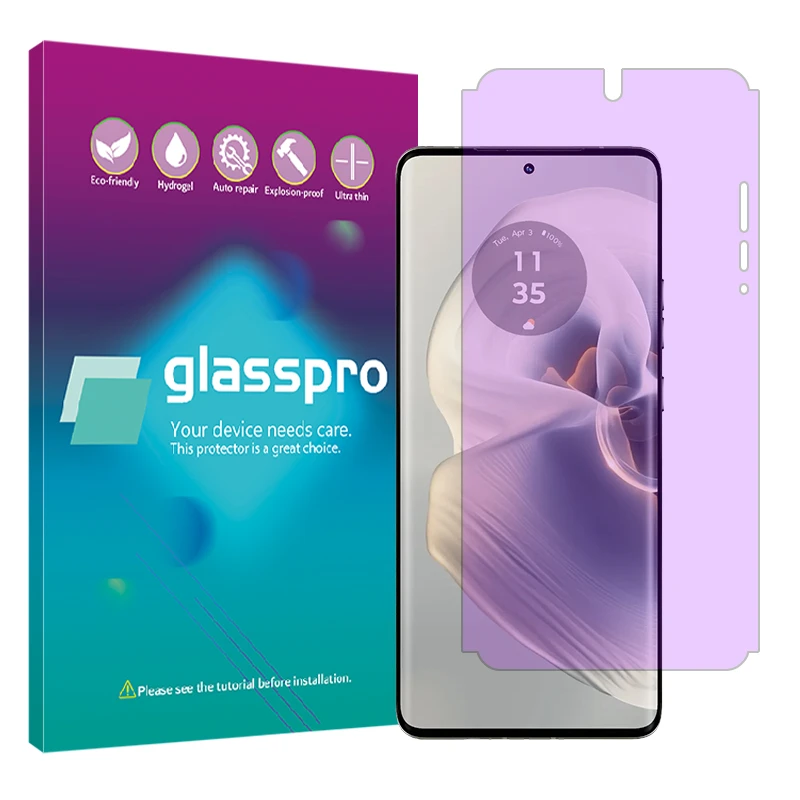 محافظ صفحه نمایش ضد اشعه بنفش گلس پرو مدل Eye Care مناسب برای گوشی موبایل موتورولا Edge 50 Pro