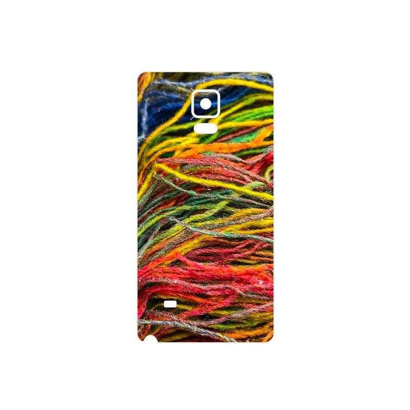 برچسب پوششی ماهوت مدل Fabric Texture 9 مناسب برای گوشی موبایل سامسونگ Galaxy Note 4