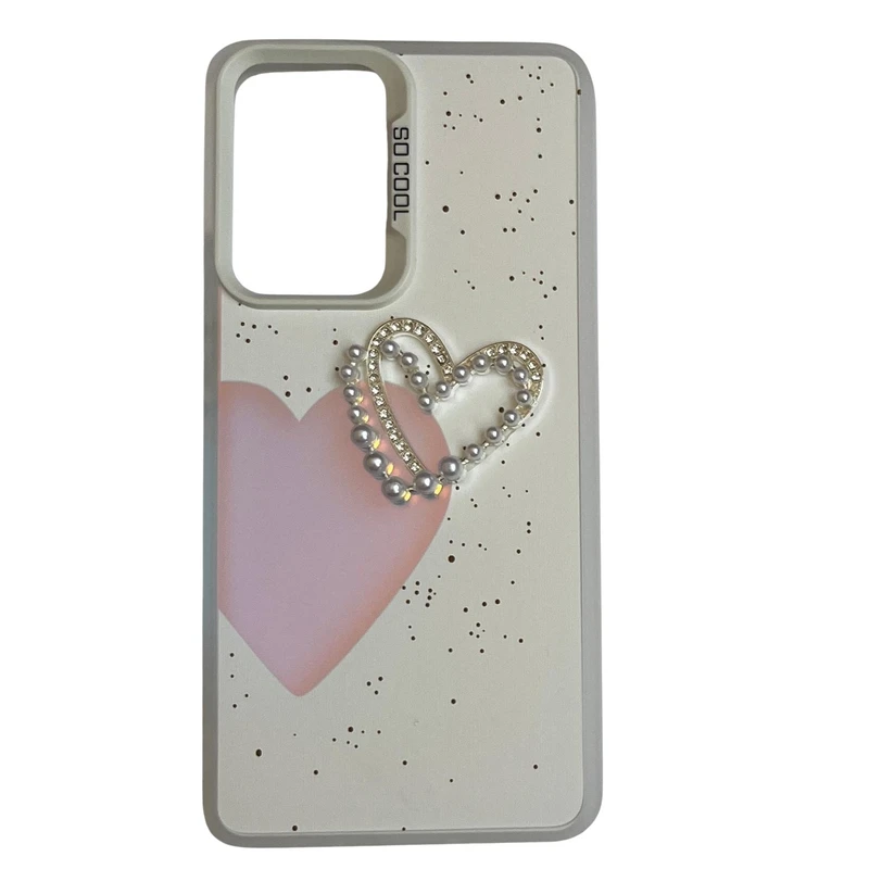 کاور مدل So Cool طرح قلب و مروارید کد 575 مناسب برای گوشی موبایل سامسونگ Galaxy A53