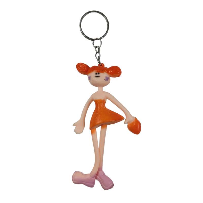 جاکلیدی دخترانه مدل دختر عروسکی