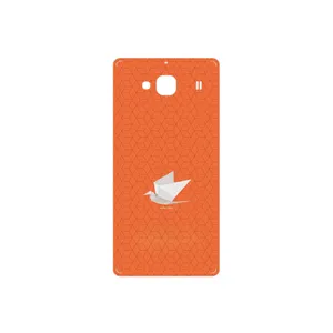 MAHOOT Minimalist origami bird Cover Sticker for Xiaomi Redmi 2