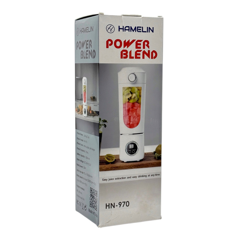 شیکر شارژی قابل حمل هاملین مدل HN-970 گنجایش 0.7 لیتر