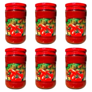 رب گوجه فرنگی فوداز 700 گرم بسته 6 عددی