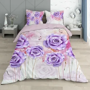 سرویس روتختی مدل گل یخ دو نفره 6 تکه