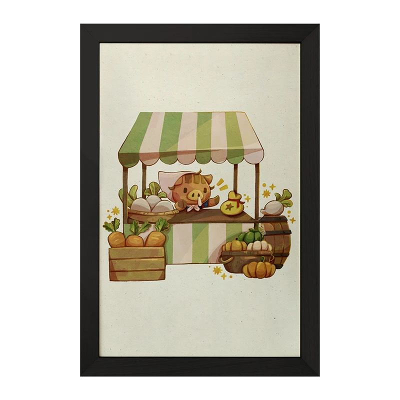 تابلو خندالو مدل بازی انیمال کراسینگ (Animal Crossing) کد 32664