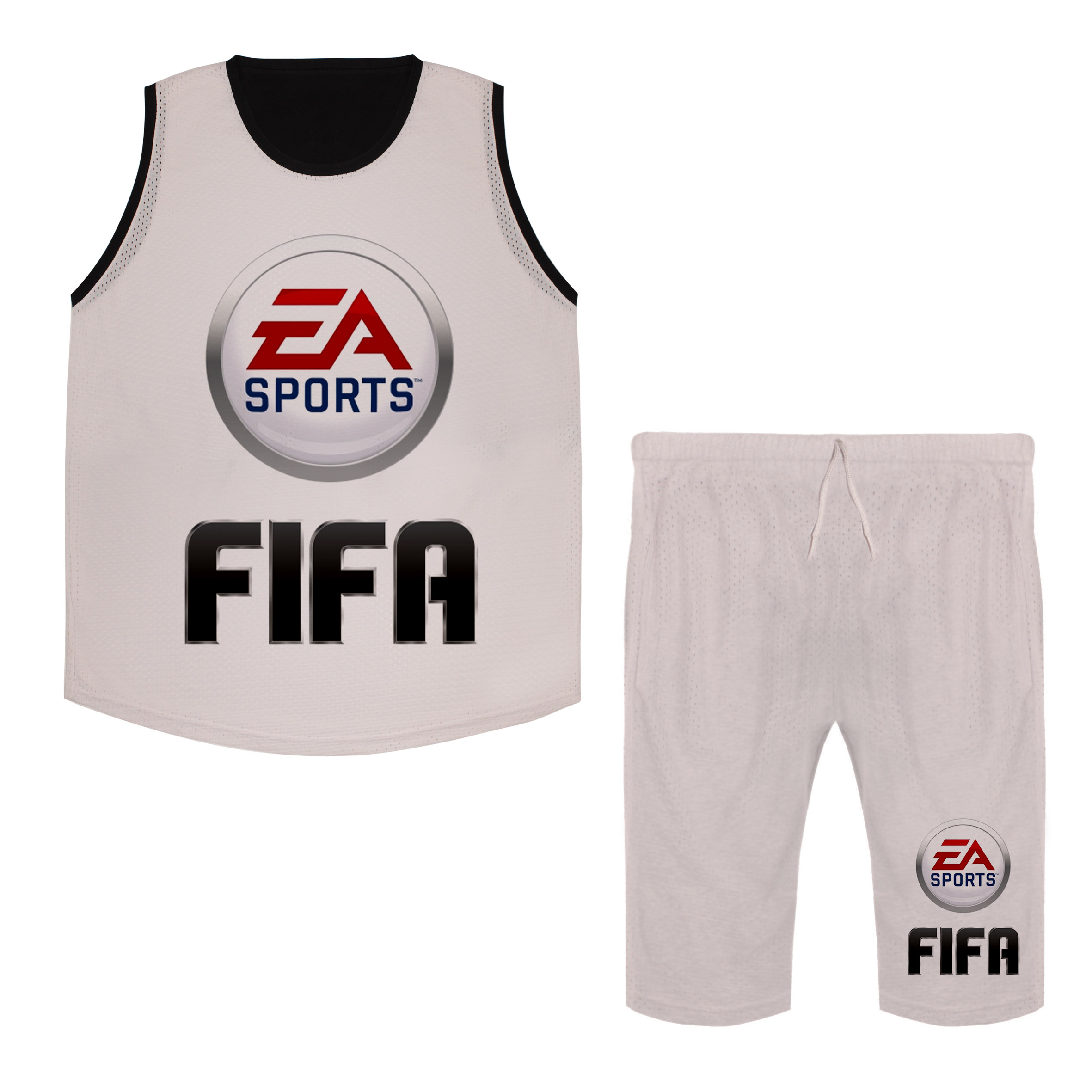  ست تاپ و شلوارک مردانه طرح fifa کد st13