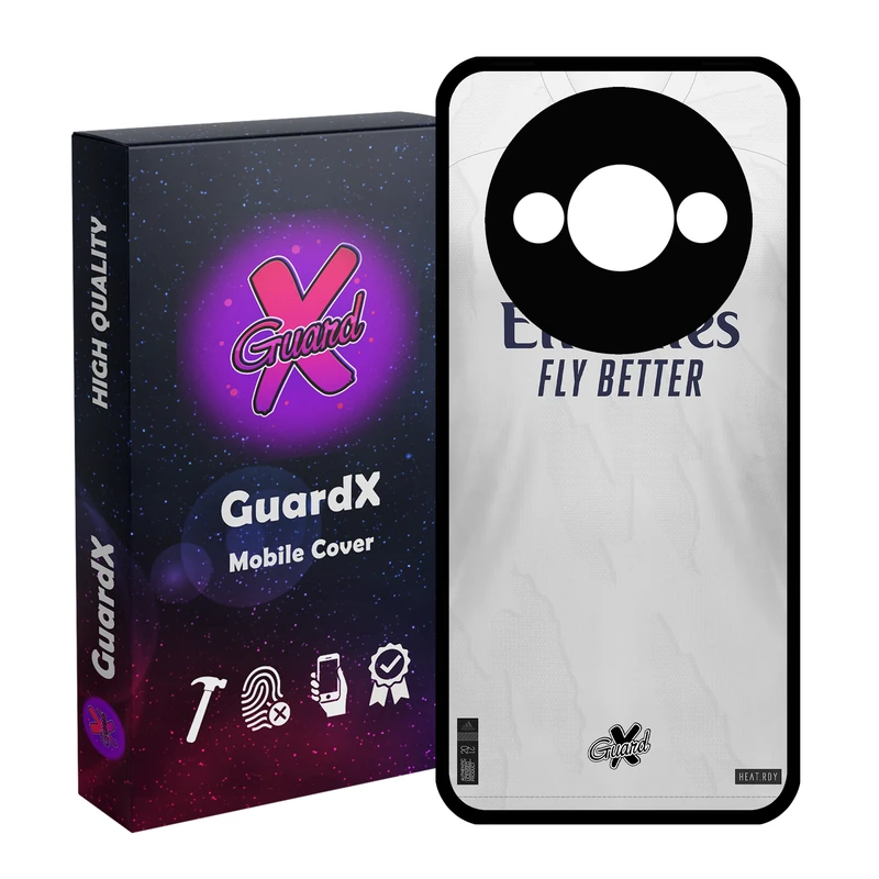 کاور گارد ایکس طرح Real Madrid مناسب برای گوشی موبایل شیائومی Redmi A3 4G/ A3X 4G/ Poco C61